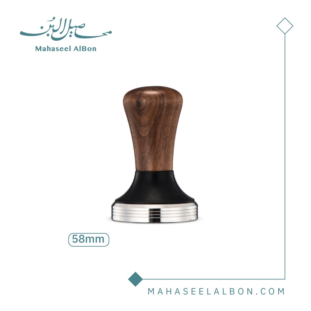 BARISTASPACE WOOD COFFEE TAMPER 58MM