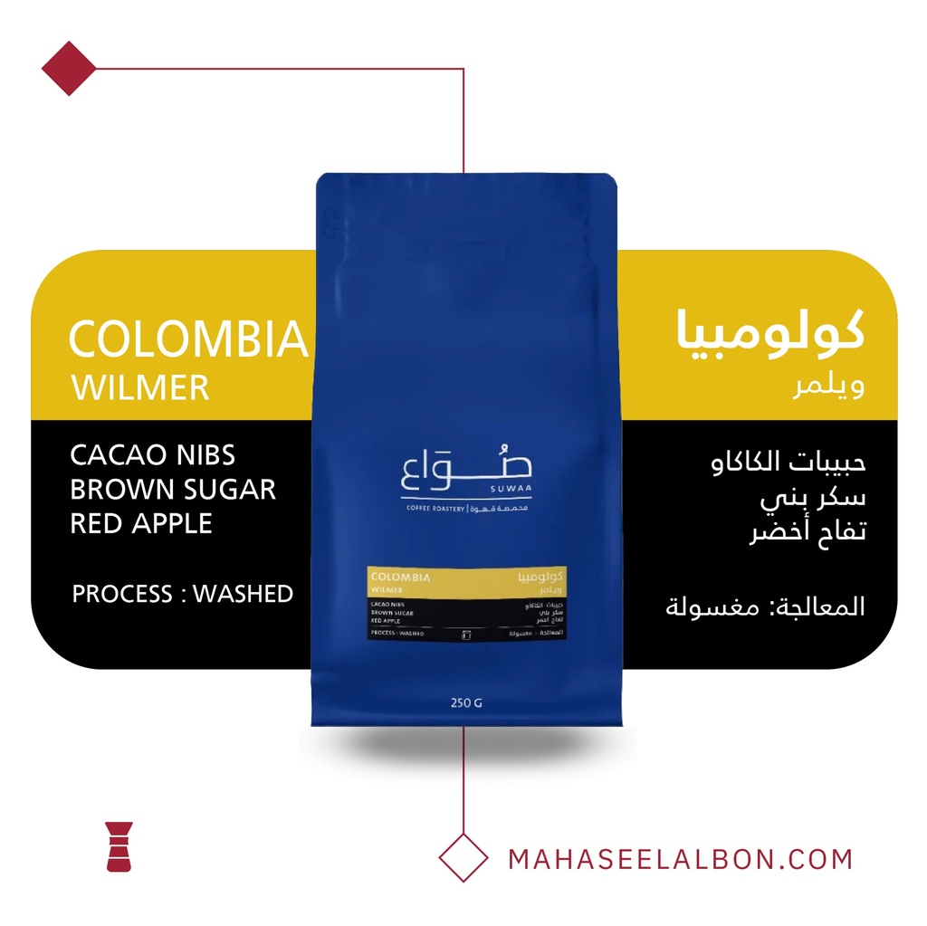 Columbia - Wilmer Filter 250g - Suwaa Roastery
