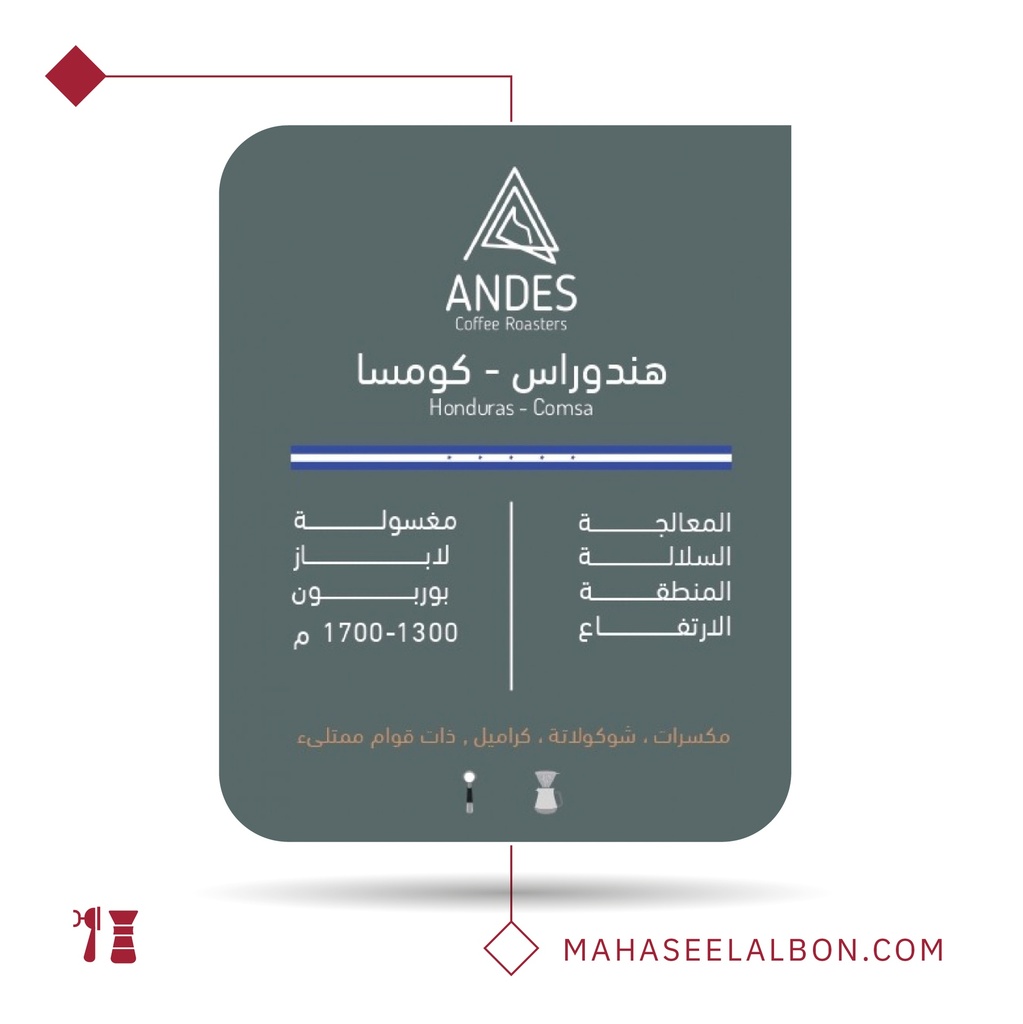 هندوراس - كومسا -  محمصة أنديز