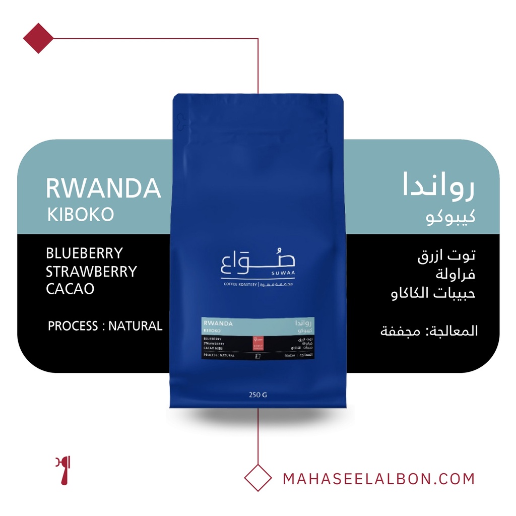 Rwanda - Kibuko espresso 250g - Suwaa Roastery