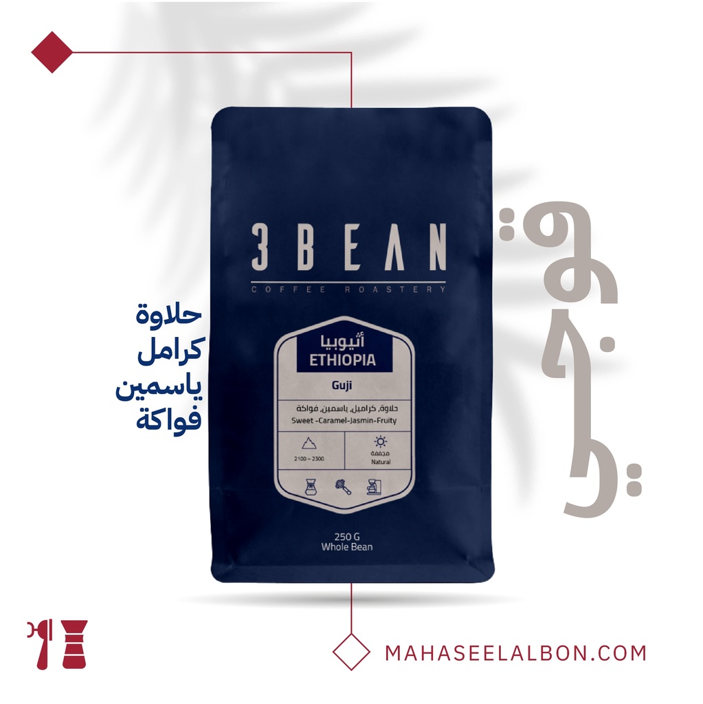 Ethiopia - Goji - 250G -  3 Bean Roastery 