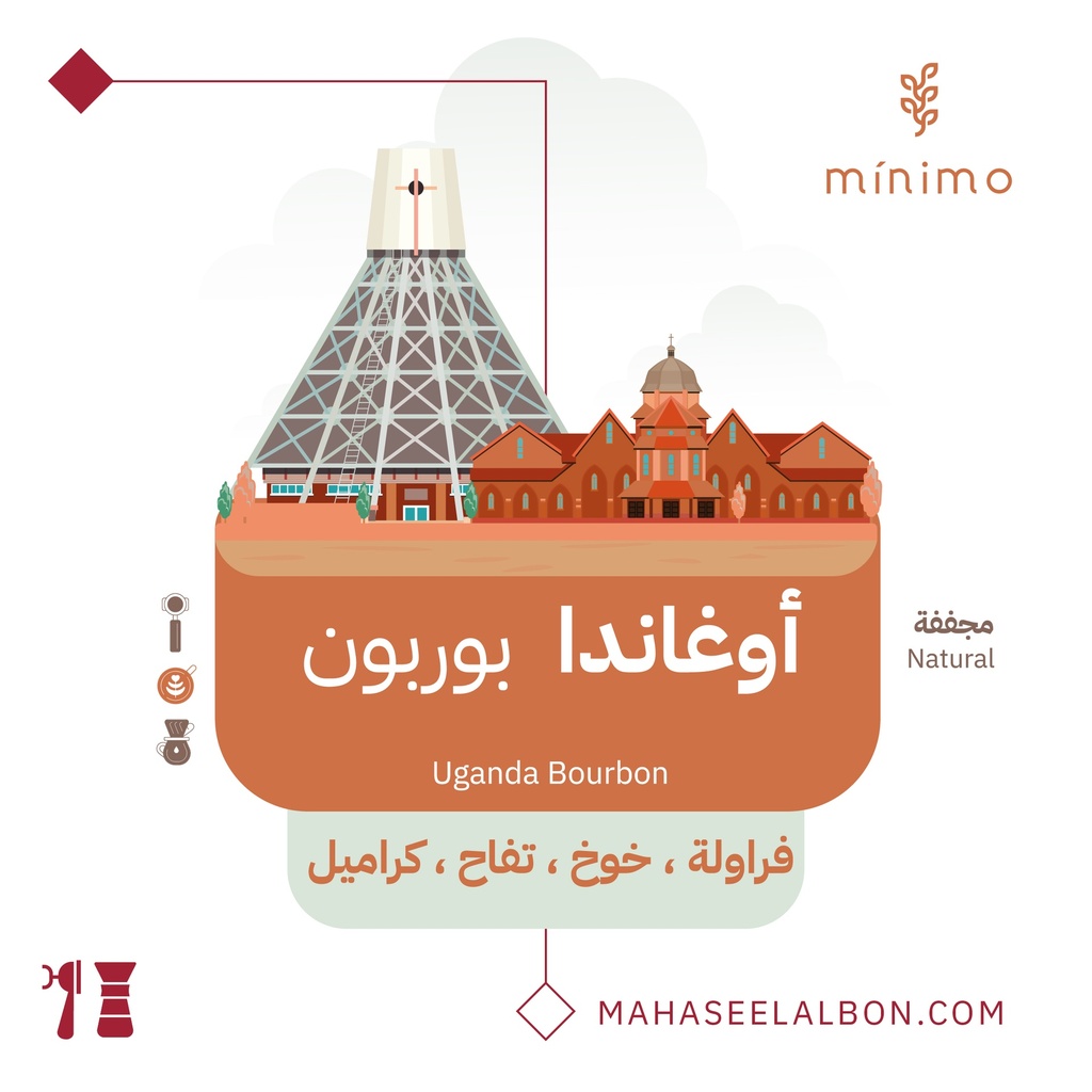 اوغندا بوربون - ٢٥٠ جرام -  محمصة مينيمو