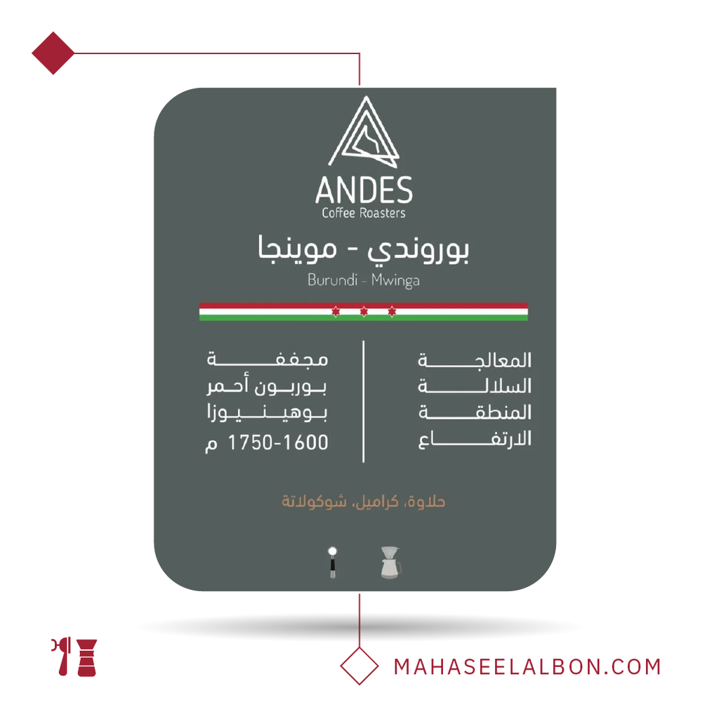 Burundi - Mwinga -  250 g - Andes Roastery