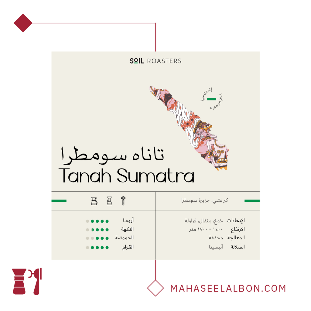 Indonedia - Sumatra Tanah -250G - Soil Roastery