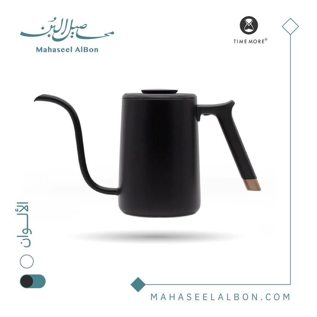 Timemore Fish Pure Over Kettle 700 ml (Black)