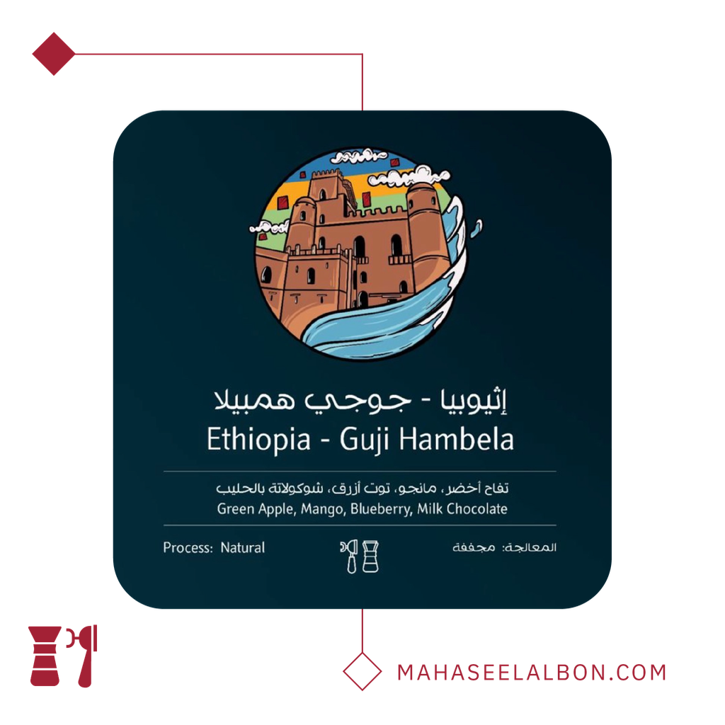 اثيوبيا - قوجي همبيلا - ٢٥٠  جرام - محمصة أسطول البن