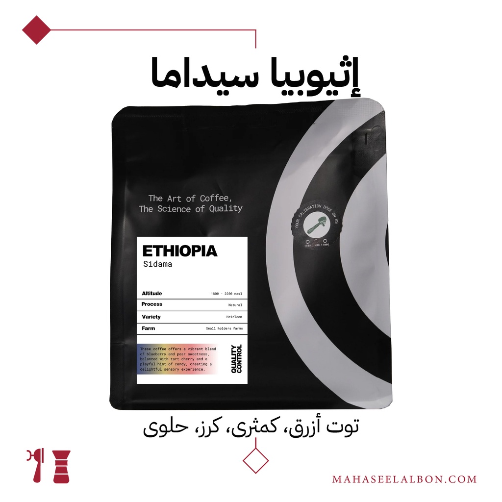 Ethiopia - Sidama - 270g - The QC Roastery