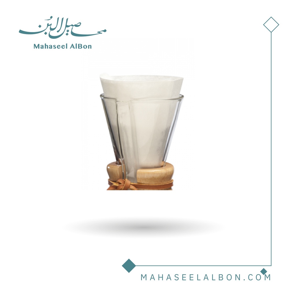 Chemex Bonded White Circular Coffee Filters FC-100