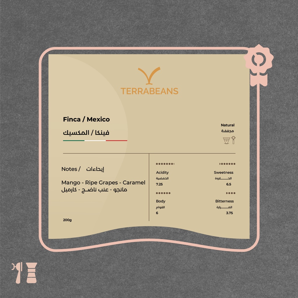 Mexico Finca (Cup of Excellence)- 200g - Terra Beans Roastery