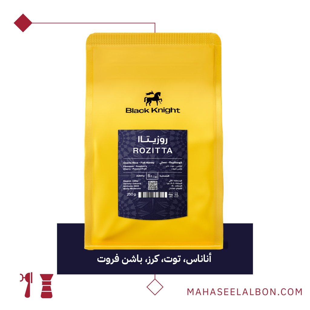 Costa Rica - ROZITTА - 250G - Black Knight Roastery
