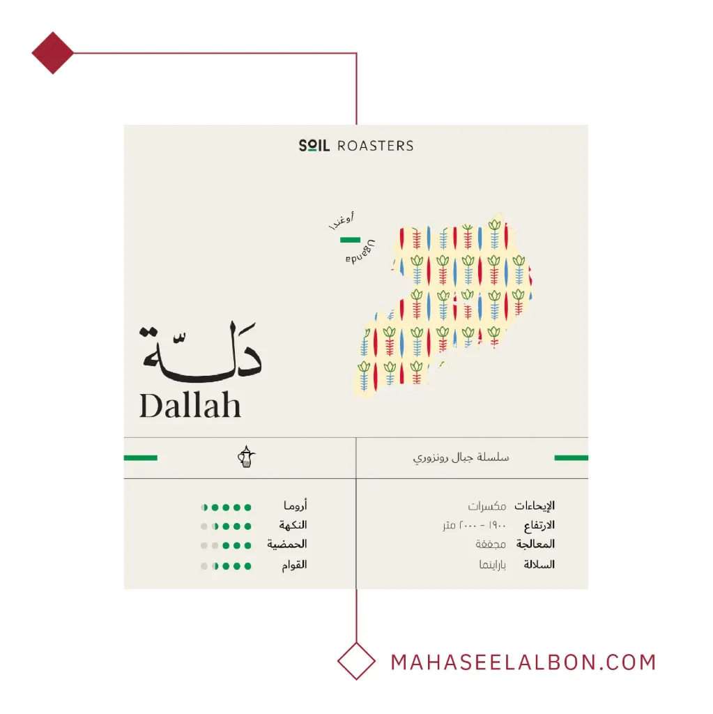 Uganda - Dallah - Arabic coffee  - 250g - Soil Roastery