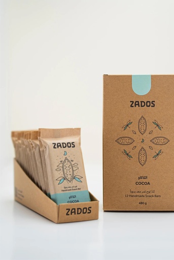 Zados Cacao Box - 12 Date Bars (480 G)
