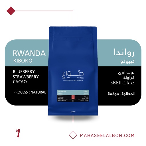 Rwanda - Kibuko - espresso - Suwaa Roastery