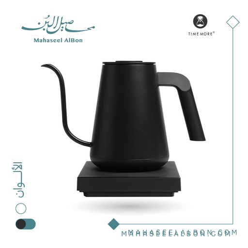 TIMEMORE FISH Smart Electric Pour Over Kettle (Black)  900ML