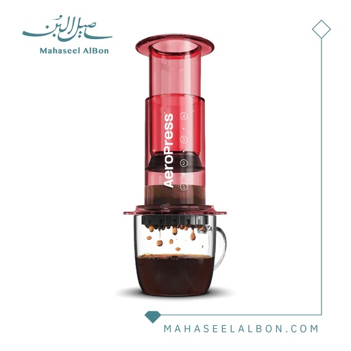 أيروبرس اللون الشفاف الأحمر