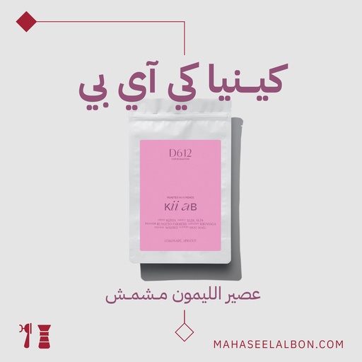  كيـــنيا - كي آي بي - ٢٥٠ جرام - محمصة دي٦١٢