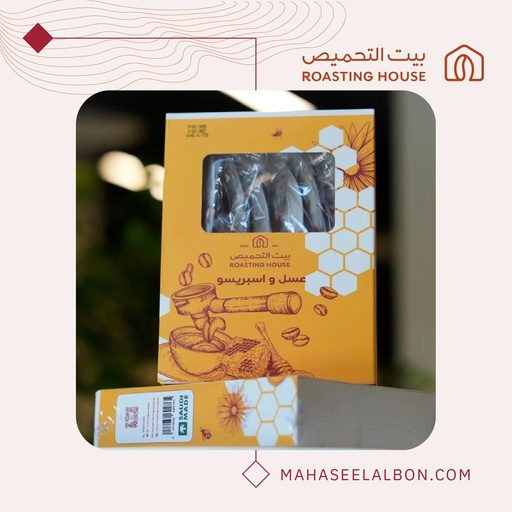 عسل و اسبريسو - ٦ ملاعق - محمصة بيت التحميص