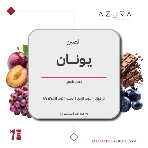 الصين - يونان - ٢٥٠ جرام - محمصة أزورا